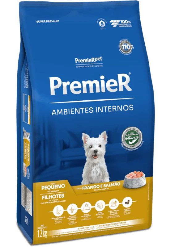PremieR Ambientes Interiores Perros Adultos Talla Pequeña Pollo y Salmón PremieR Ambientes Interiores Perros Adultos Talla Pequeña Pollo y Salmón