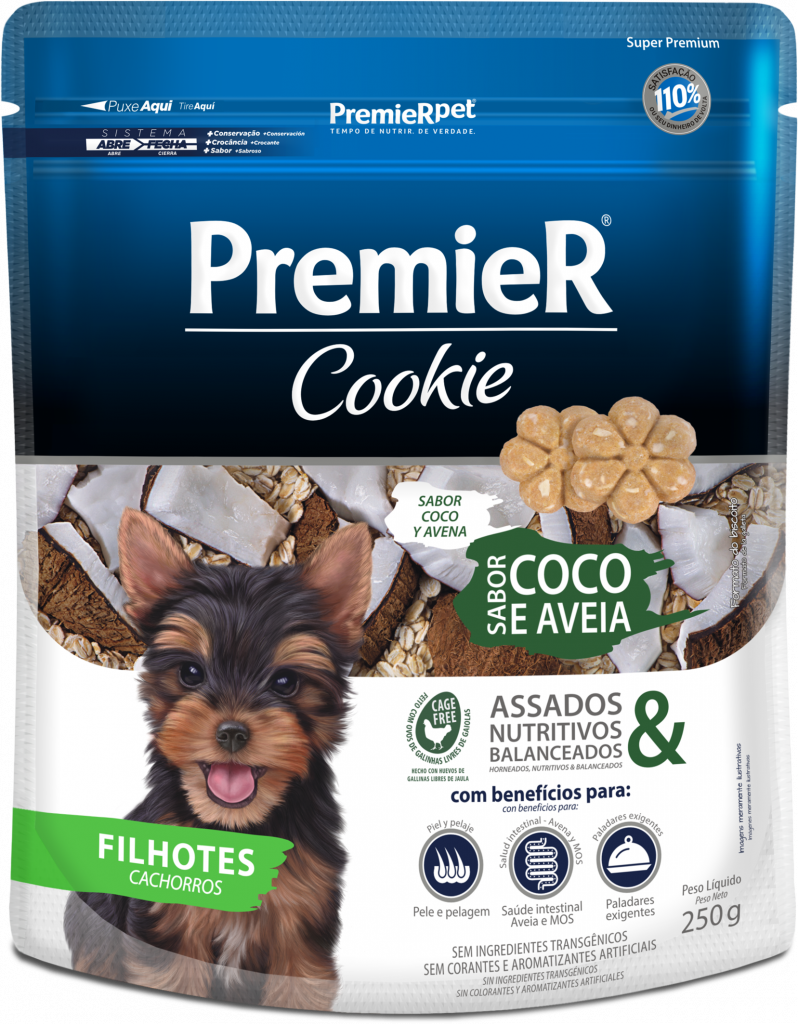 Premier perro coockie coco y avena cachorro Premier perro coockie coco y avena cachorro