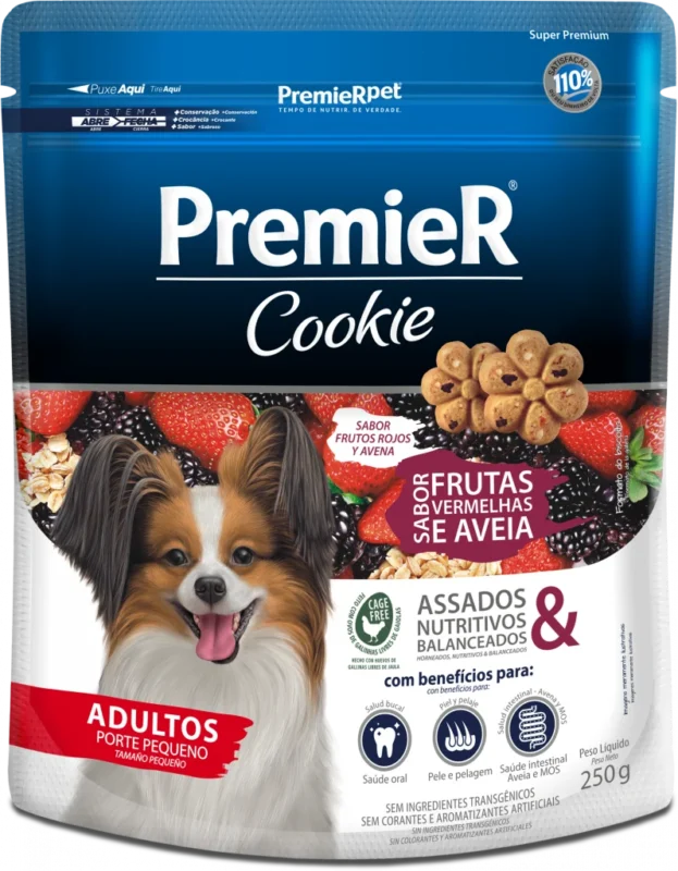 Premier perro coockie frutos rojos y avena adulto pequeño