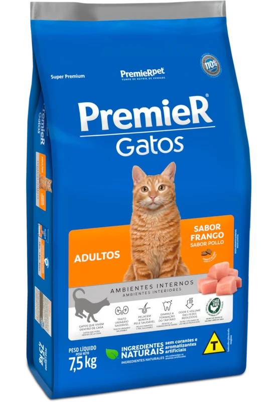 premier gatos adultos pollo