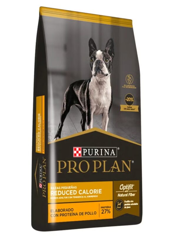 proplan reduced calorias razas pequeñas lateral
