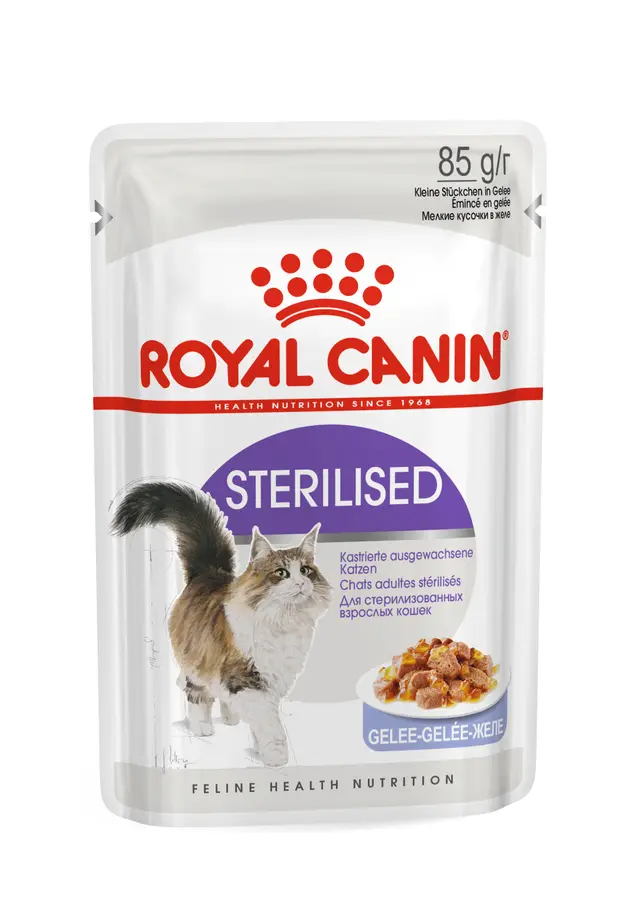 ROYAL CANIN - Sterilised Jelly - Alimento húmedo para gatos ROYAL CANIN - Sterilised Jelly - Alimento húmedo para gatos DownloadAsJpg