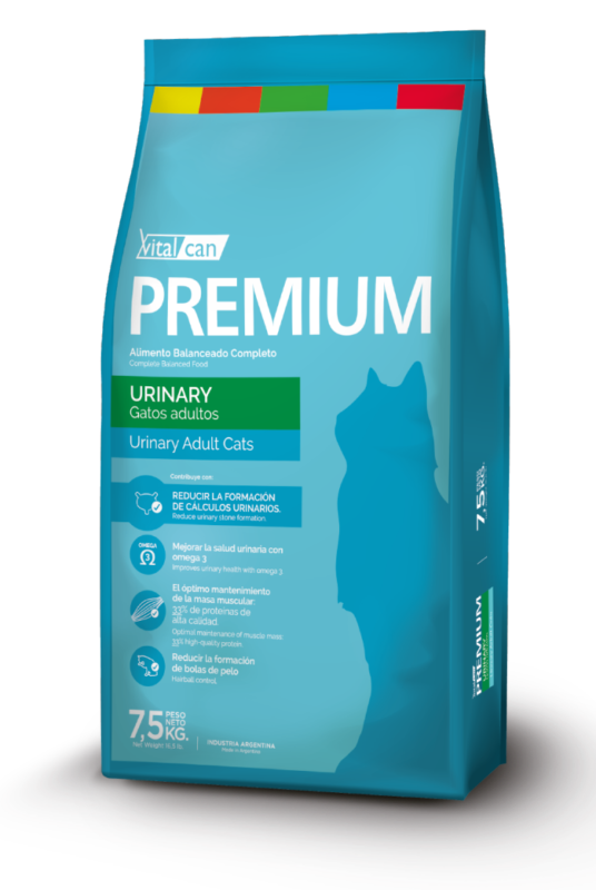 envases premium urinary gatos