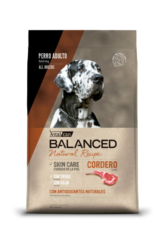 pack natural recipe cordero