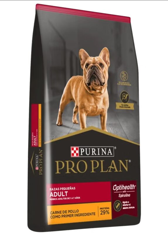 proplan adulto razas pequeñas lateral